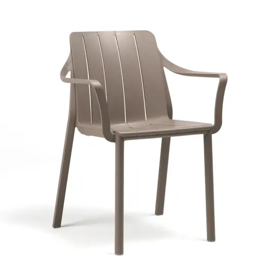 Tiberina karmstol taupe