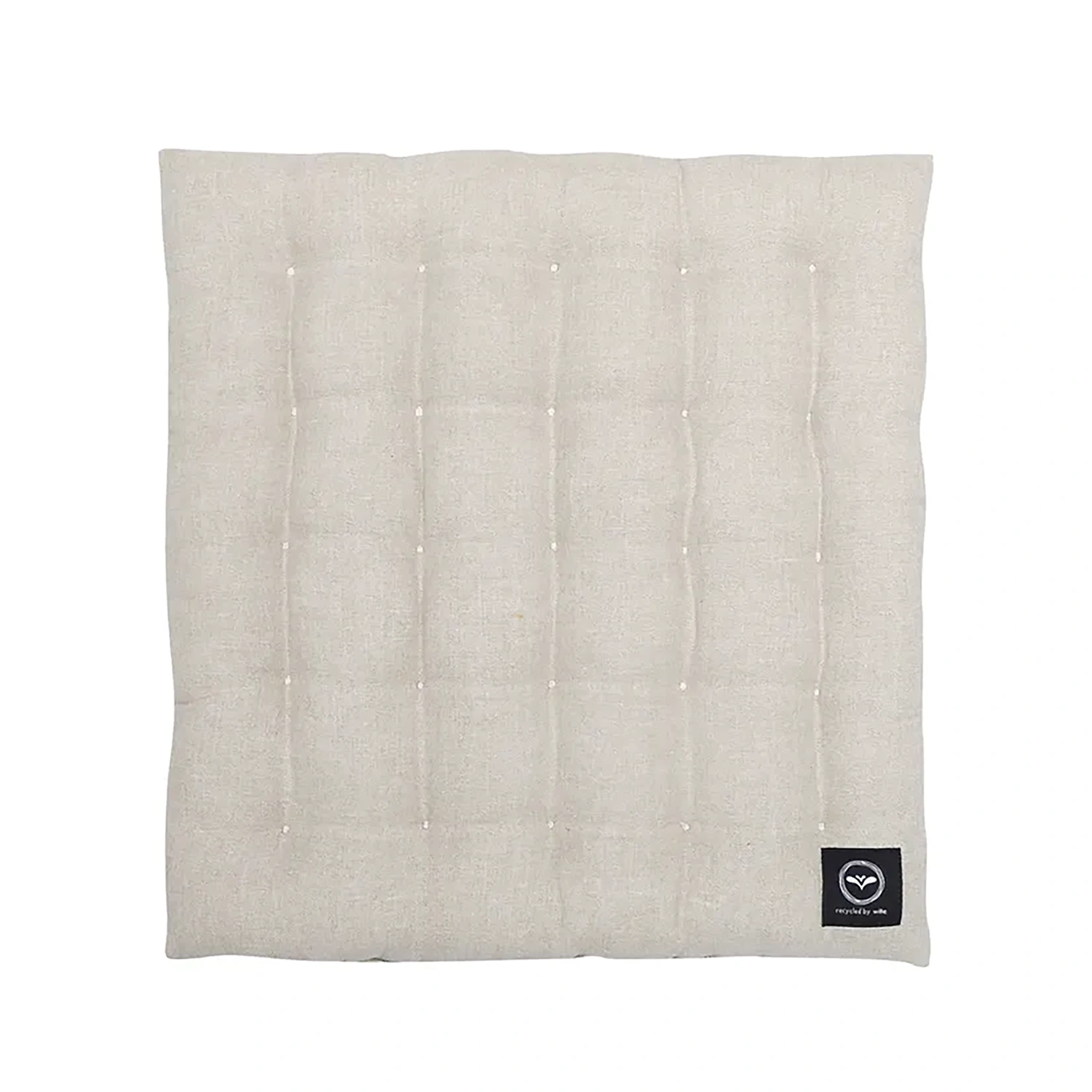 Product Image for Vera sittdyna vaxad, linnefärg, 38x38 cm