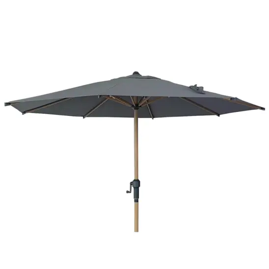 Hillerstorp Parasoll mörkgrå Ø300 cm