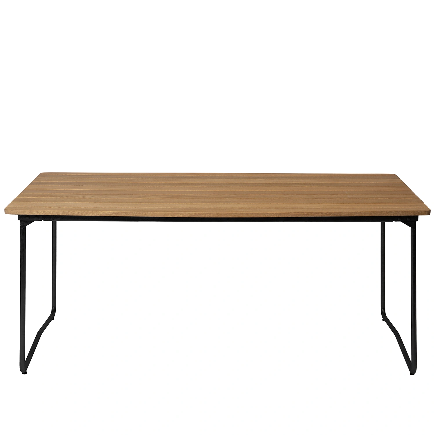 B31 bord oljad ek/svart 170x92 cm