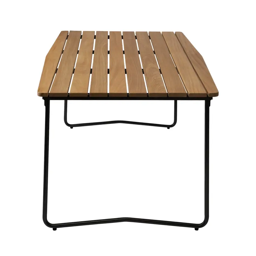 B31 bord oljad ek/svart 170x92 cm