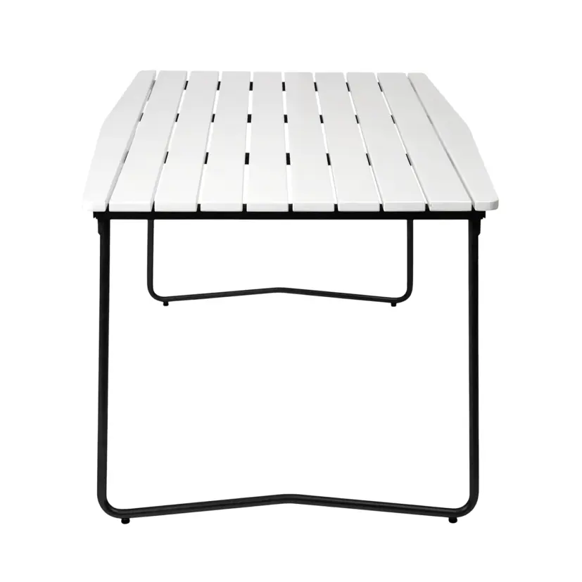 B31 bord vit ek/svart 170x92 cm