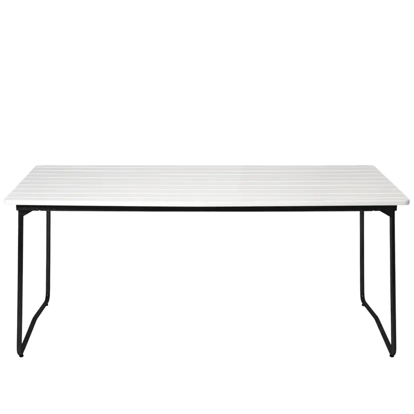 B31 bord vit ek/svart 170x92 cm