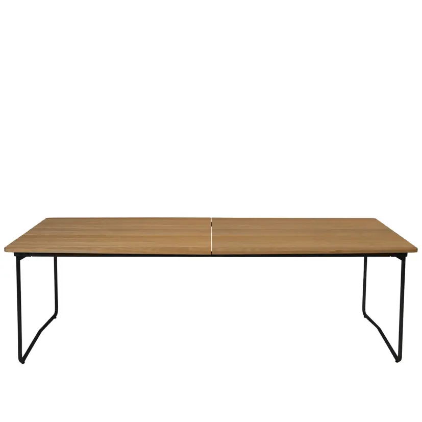 B31 bord oljad ek/svart 230x92 cm