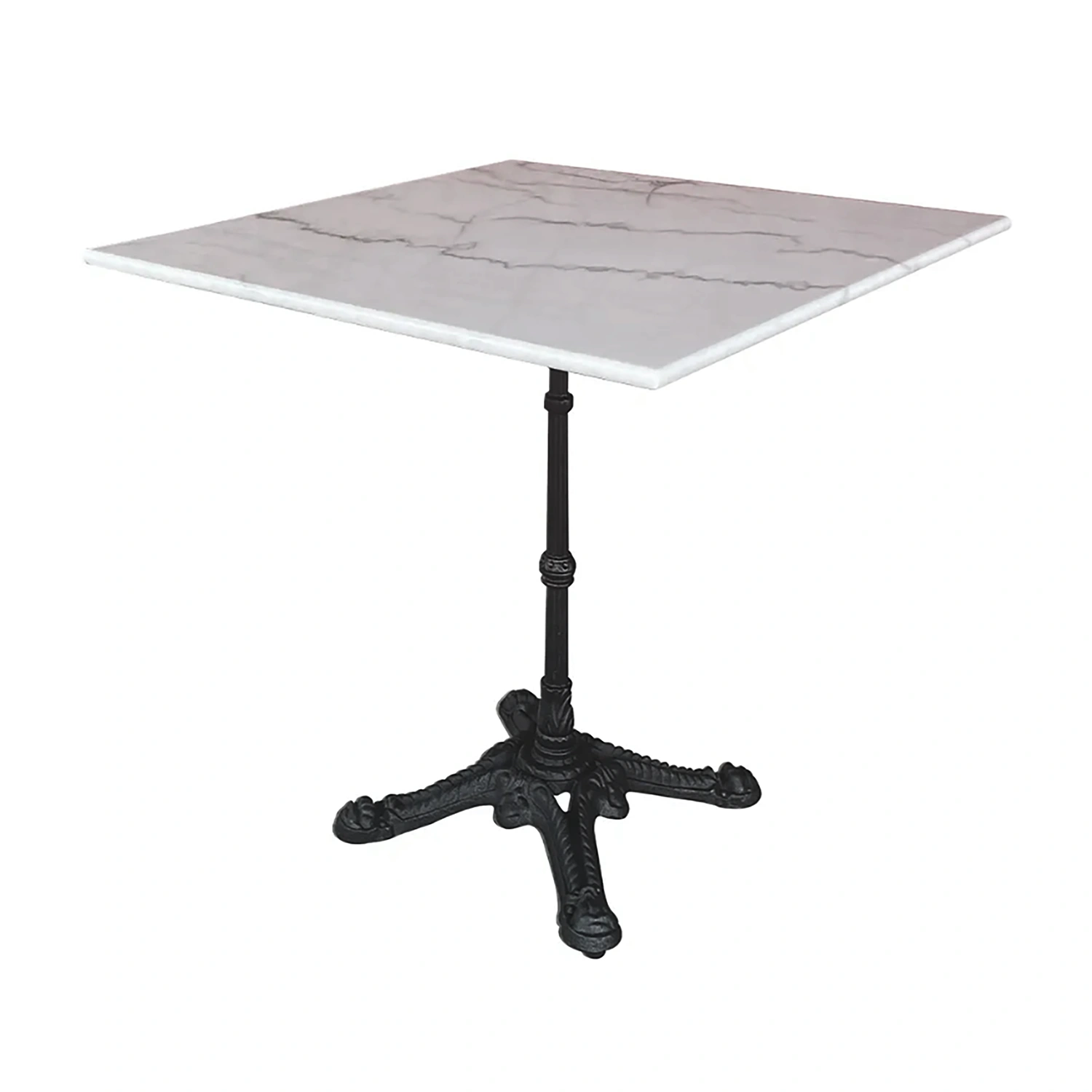 Product Image for Loire cafébord vit/svart 70x70 cm