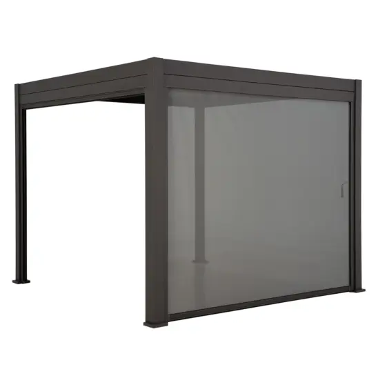 Sombra sidovägg antracit 300 cm