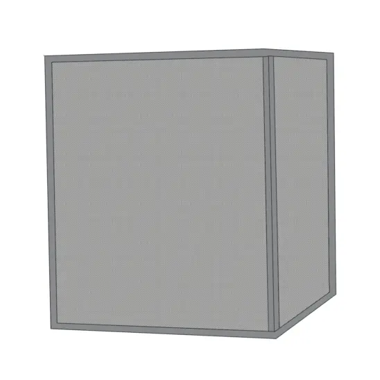 Biella myggnät grå, till 300x300 (4-pack)