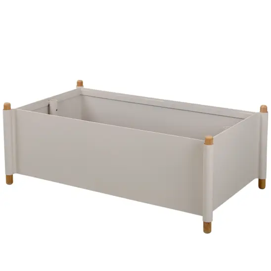 Sticks odlingslåda sand/teak, stor