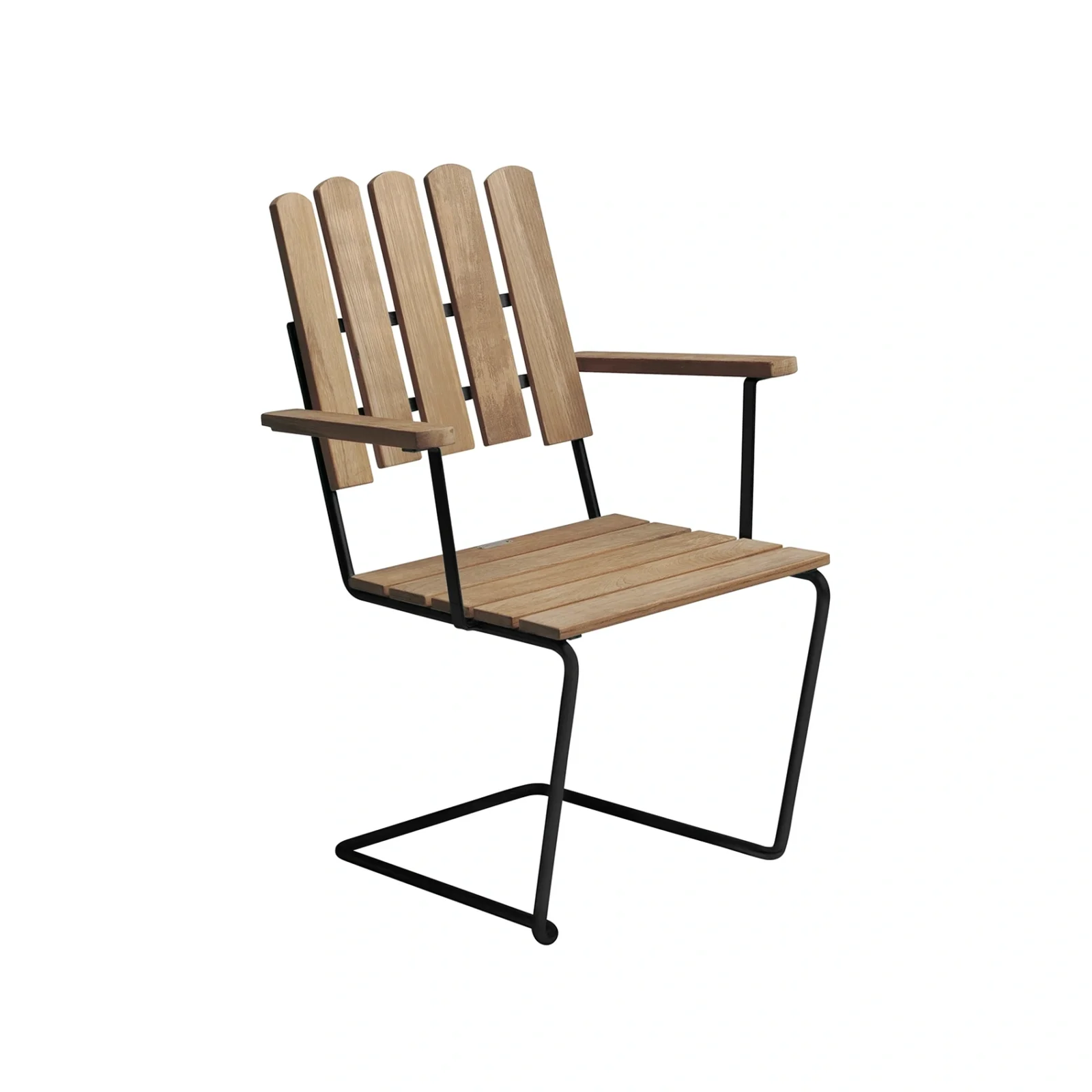 A2 fåtölj teak/svart