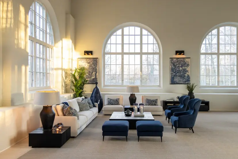 Belmont golvurna indigo 150 cm