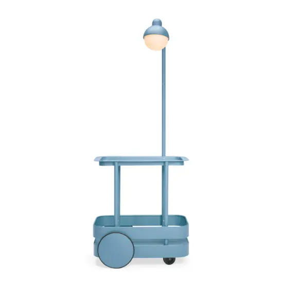 Jolly Trolley serveringsvagn wave blue