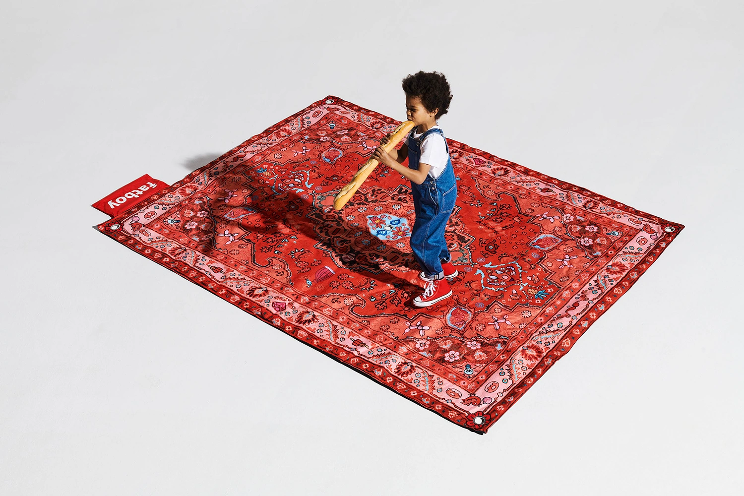 Picnic Lounge matta röd