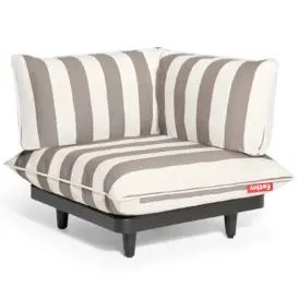 Paletti hörndel Stripe cacao, vänster