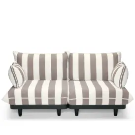 Paletti 2-sitssoffa Stripe cacao
