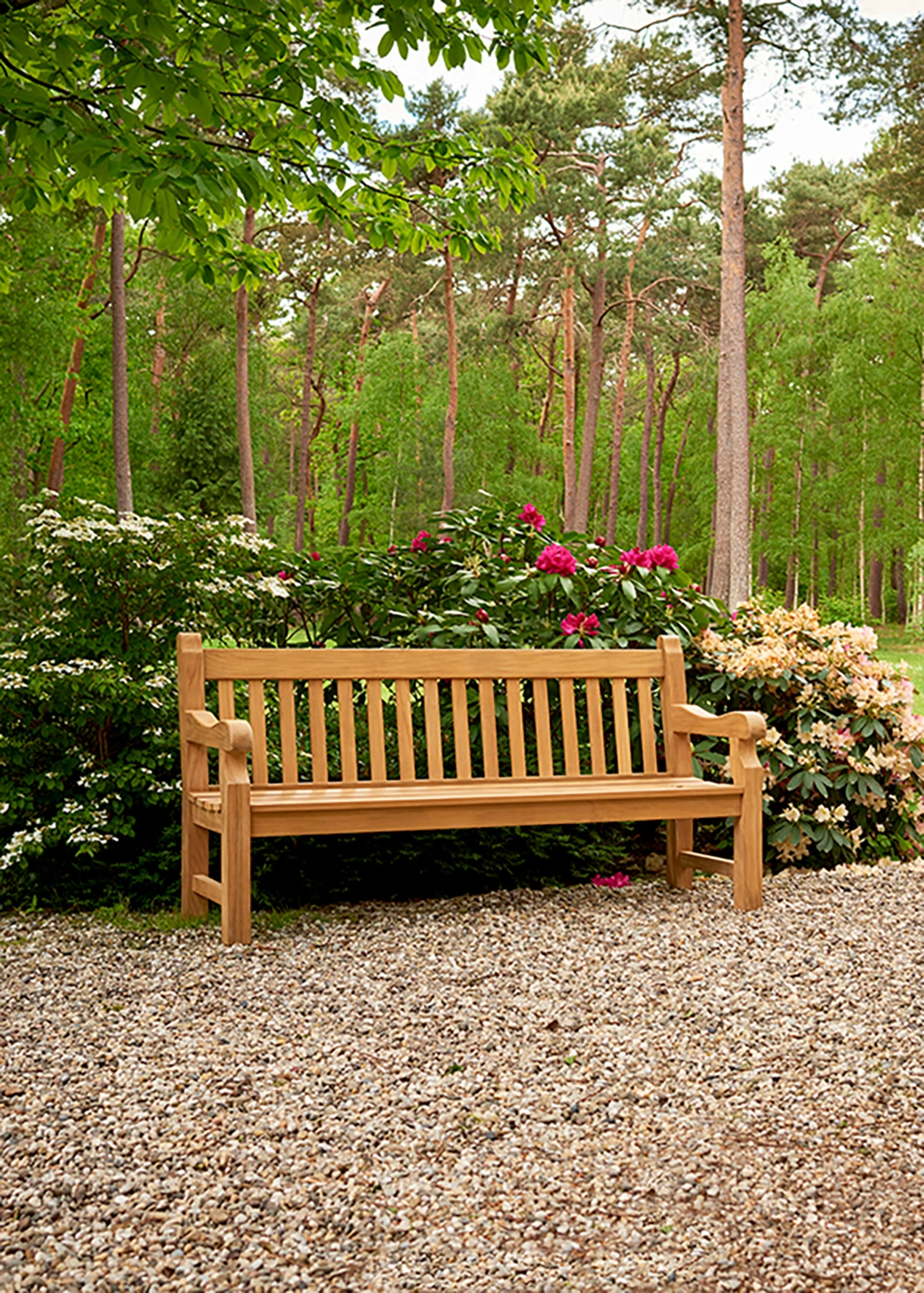 Baron trädgårdssoffa teak, 180 cm