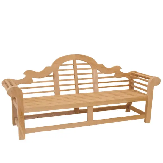 Wilhelmina Lutyens trädgårdssoffa teak, 200 cm