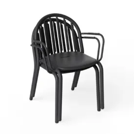 Fred's karmstol antracit, 2-pack