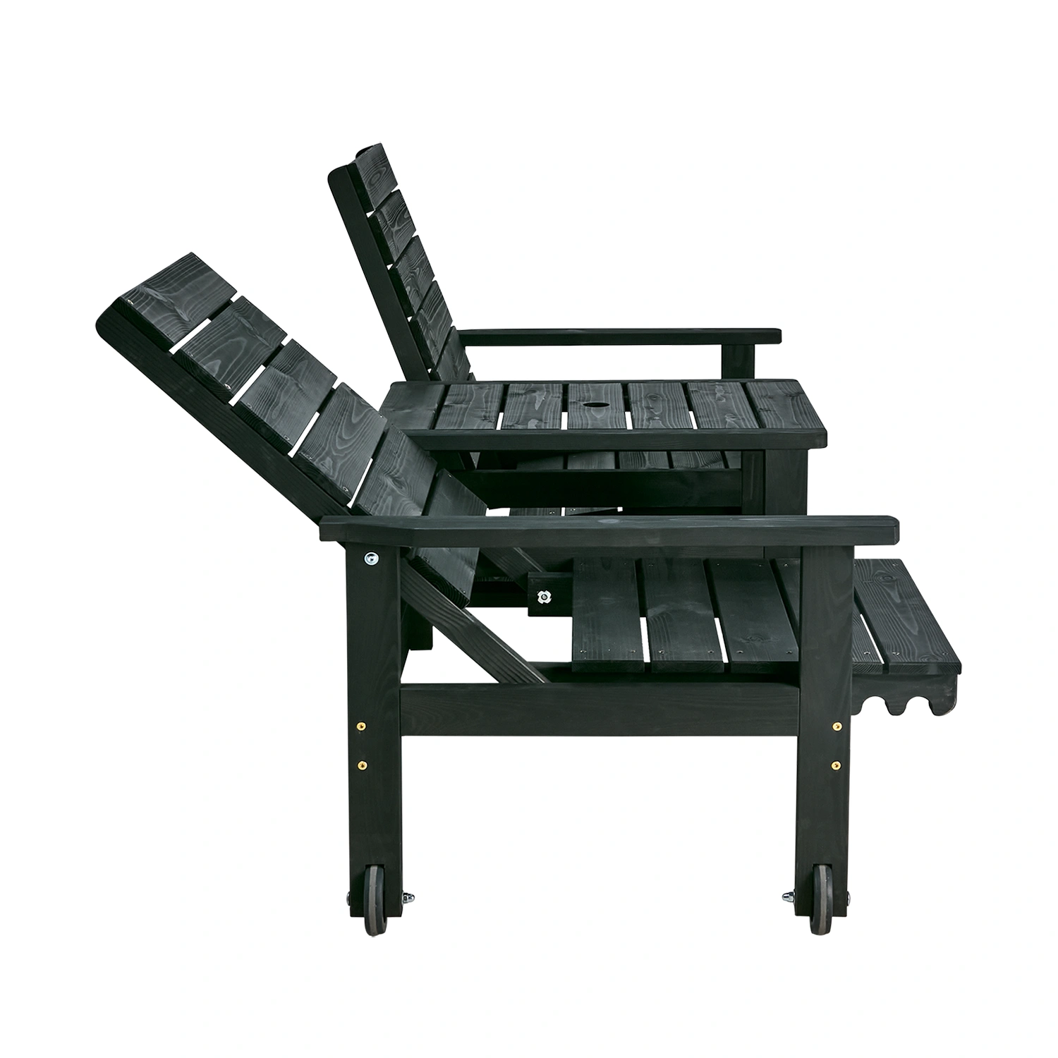 Du och Ja 2-sitssoffa svart