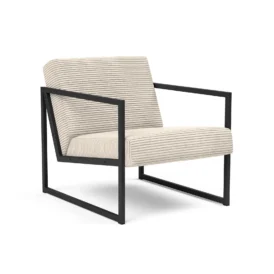 Vikko fåtölj med armstöd - 594 Corduroy Ivory