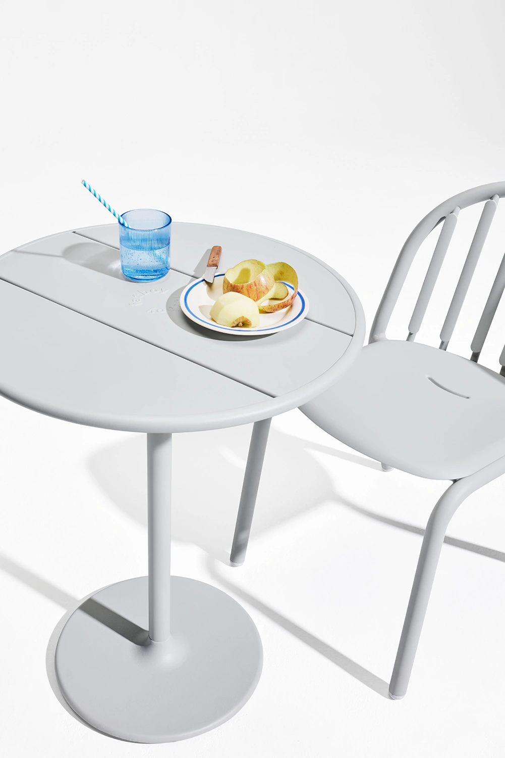 Fred's caféset ljusgrå