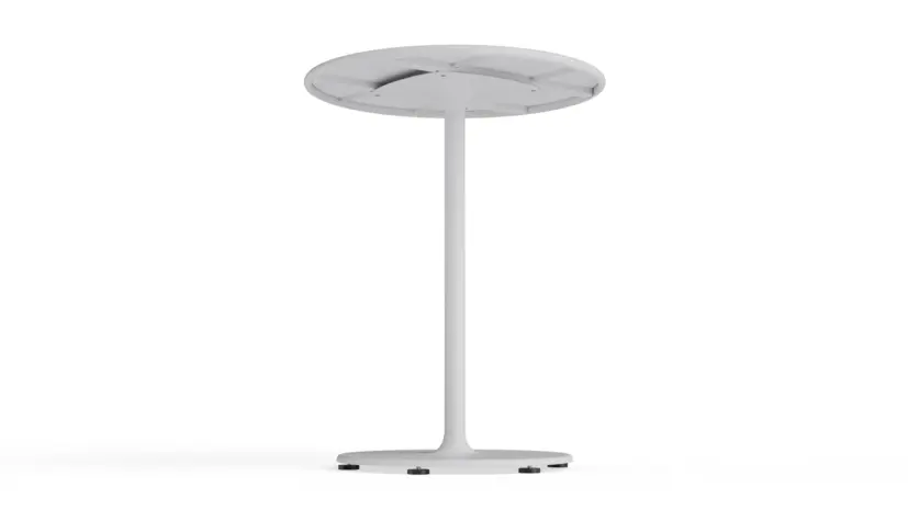 Fred's cafébord ljusgrå, Ø60 cm