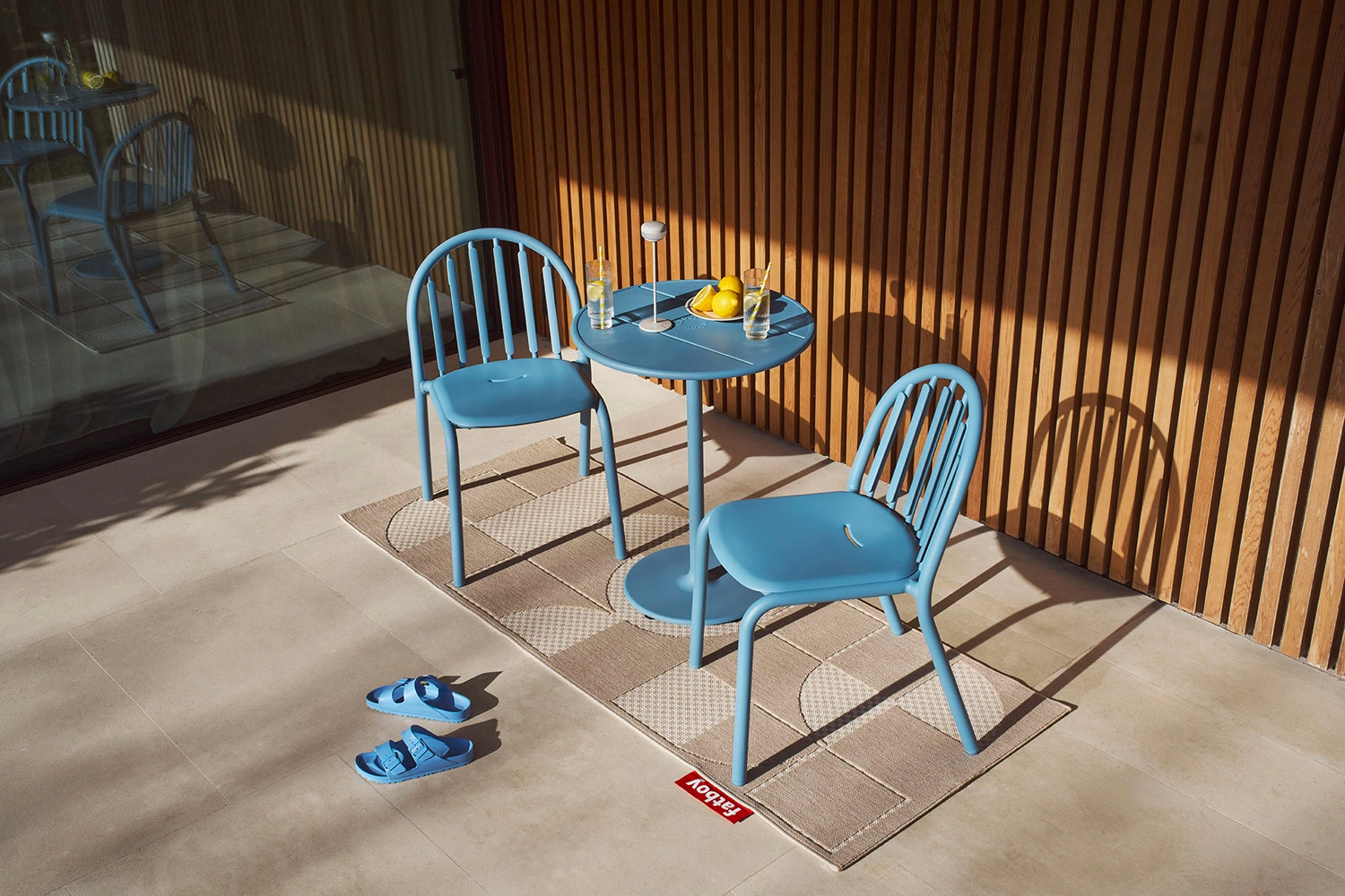 Fred's caféset wave blue
