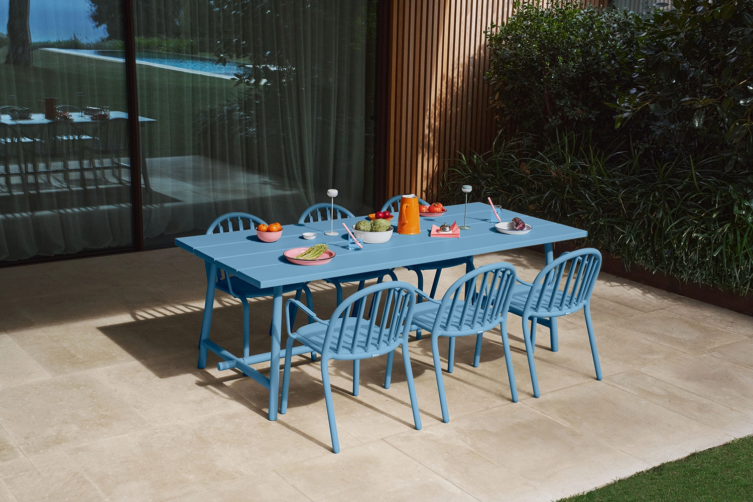 Fred's matgrupp wave blue