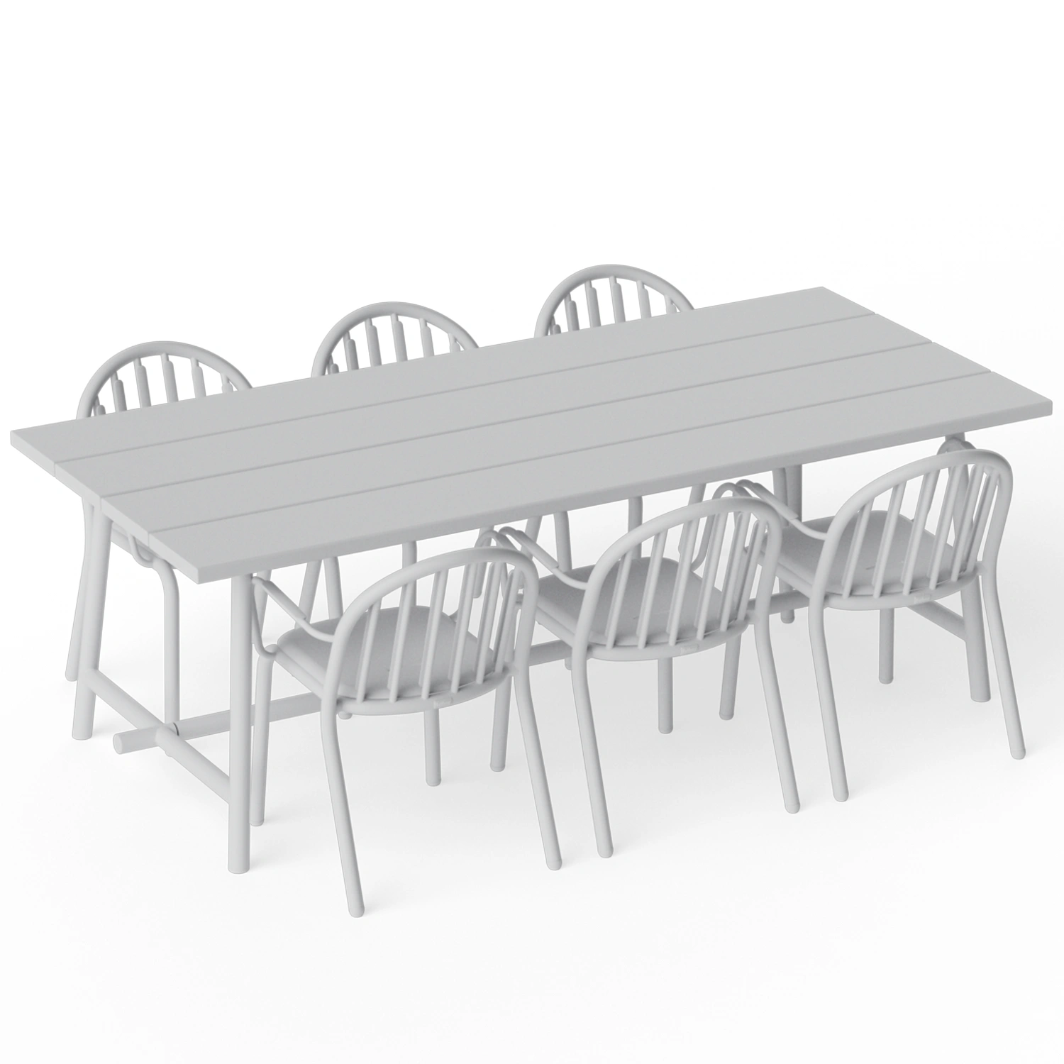 Fred's matgrupp ljusgrå