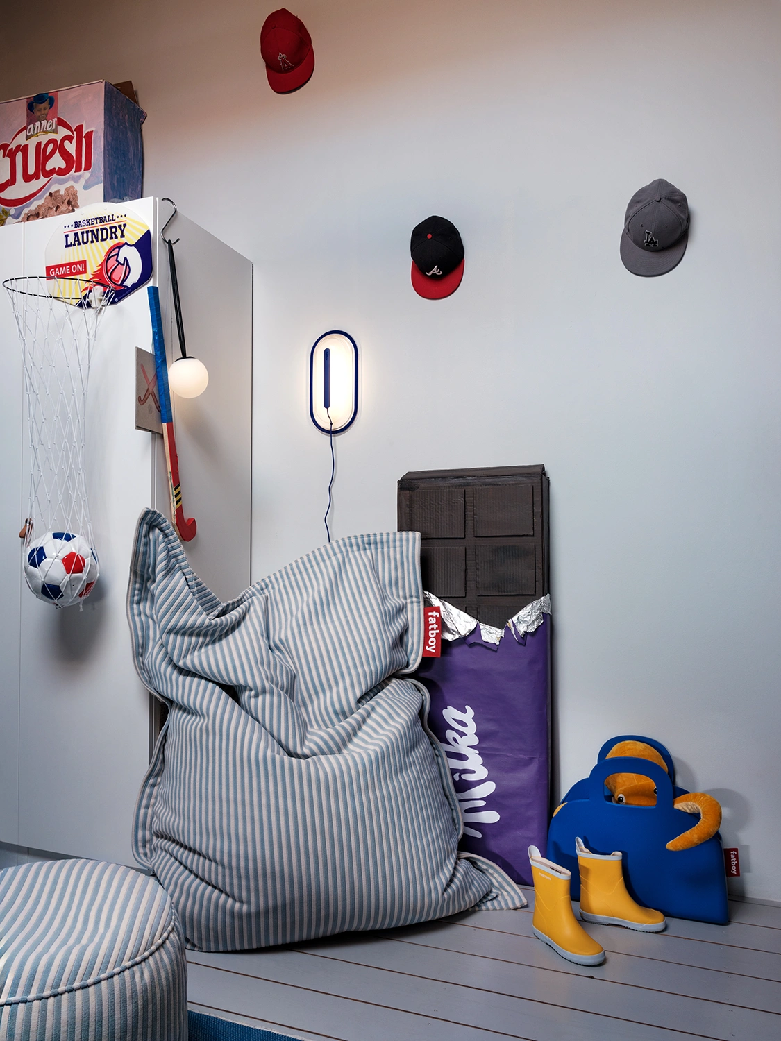 Fatboy Original Slim Terry blizzard blue creme