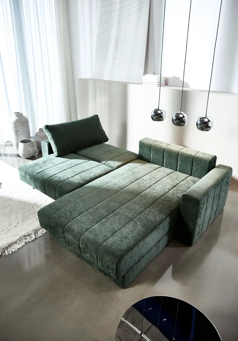 Akello Lounger bäddsoffa med armstöd