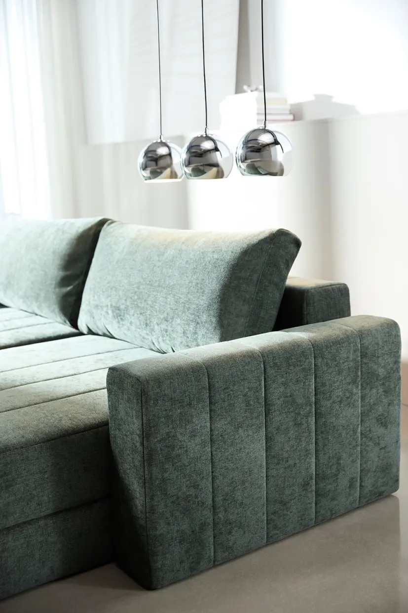 Akello Lounger bäddsoffa med armstöd