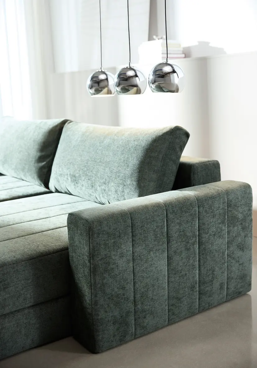 Akello Lounger bäddsoffa med armstöd