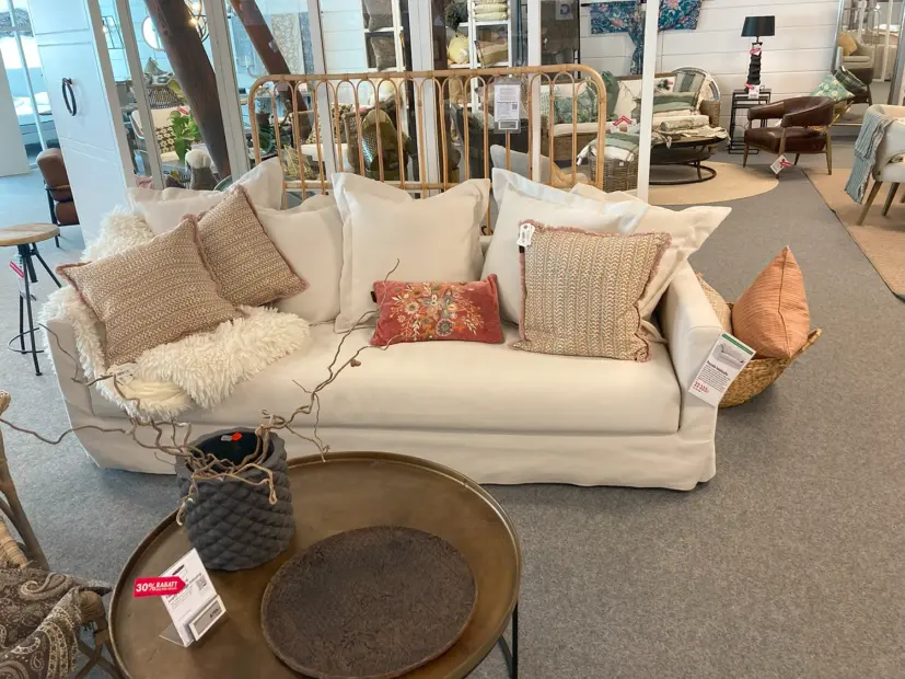 Pascala bäddsoffa - 574 Vivus Dusty off white