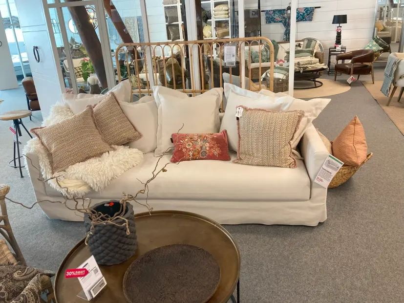Pascala bäddsoffa - 574 Vivus Dusty off white