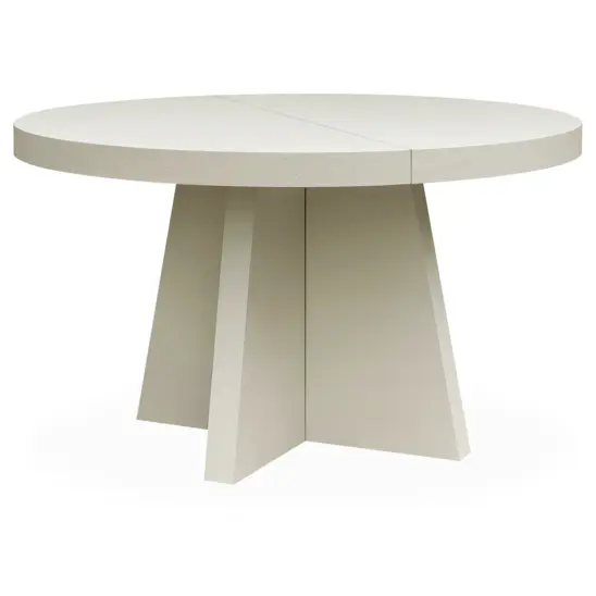 Artwood Trent förlängningsbart matbord ivory mist 130-250x130 cm