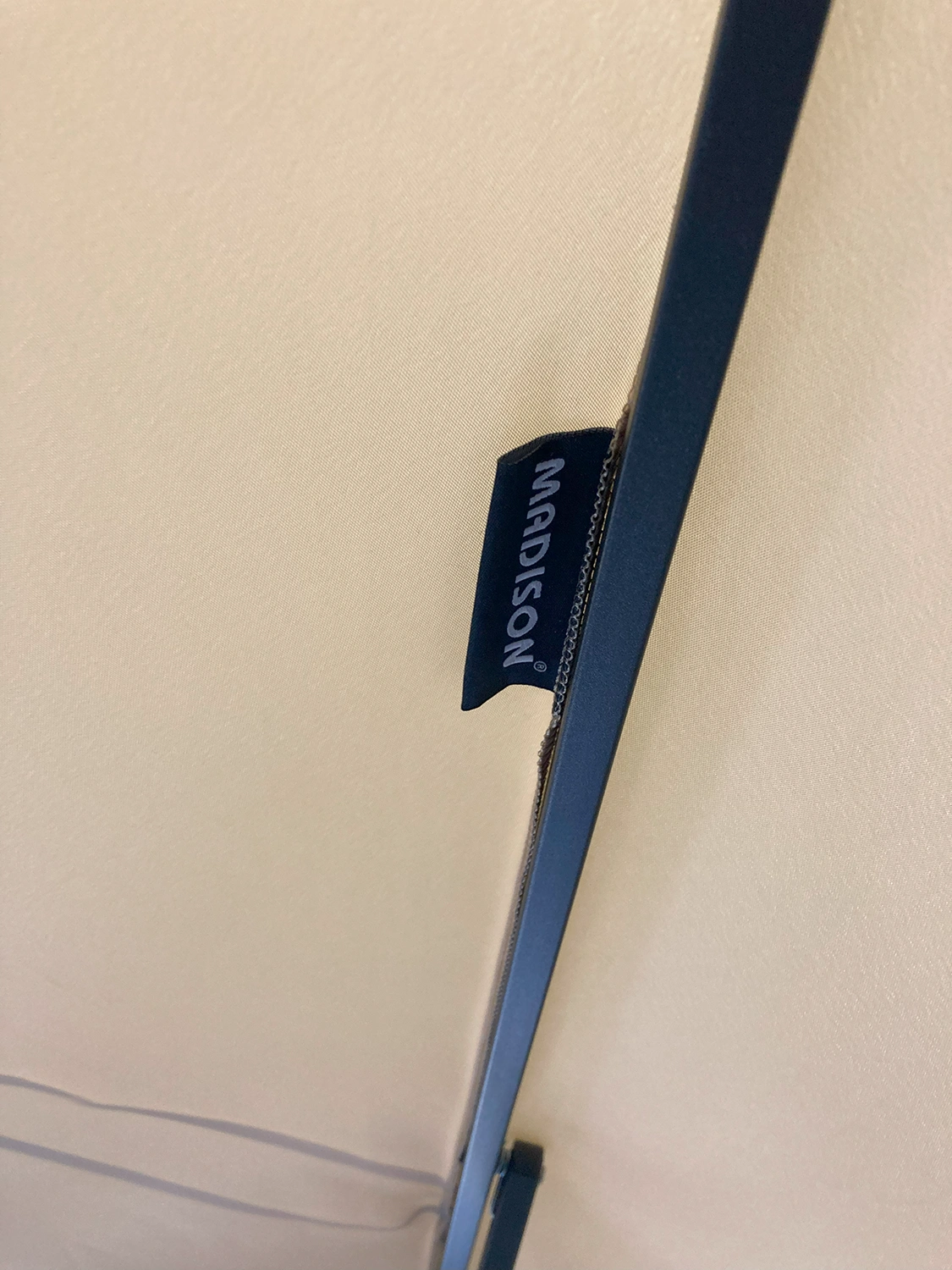 Murano väggparasoll sand 180x180 cm - Bild 6