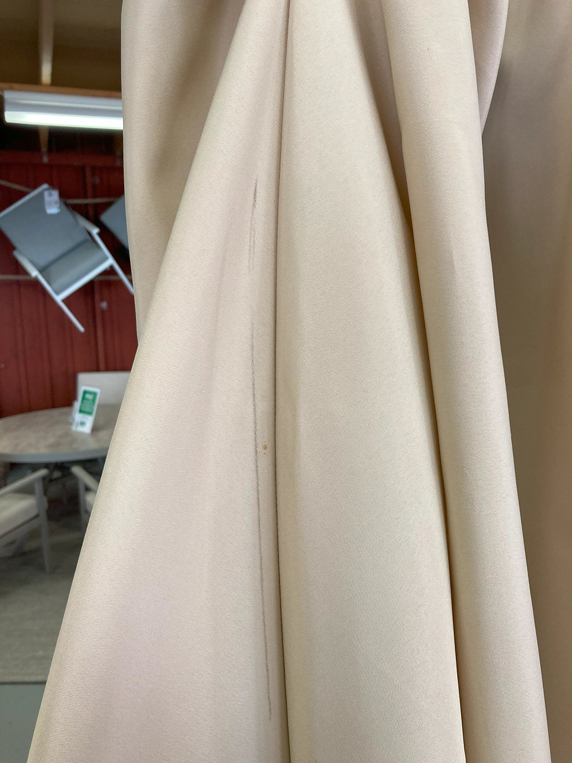 Murano väggparasoll sand 180x180 cm - Bild 9