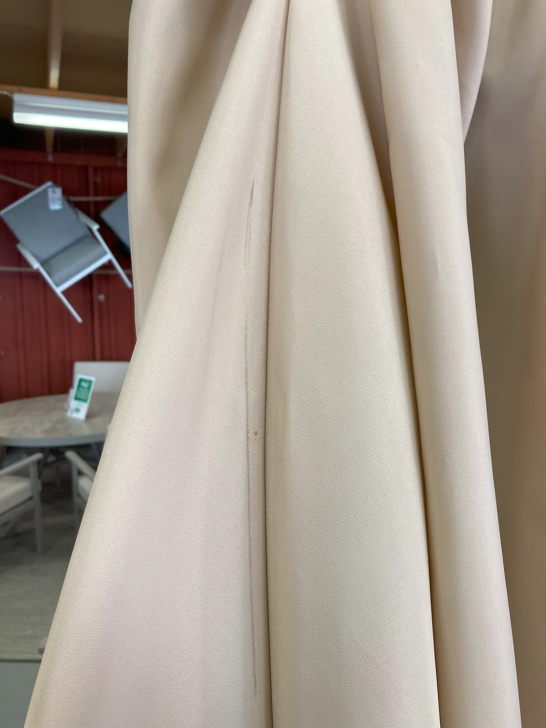 Murano väggparasoll sand 180x180 cm - Bild 10