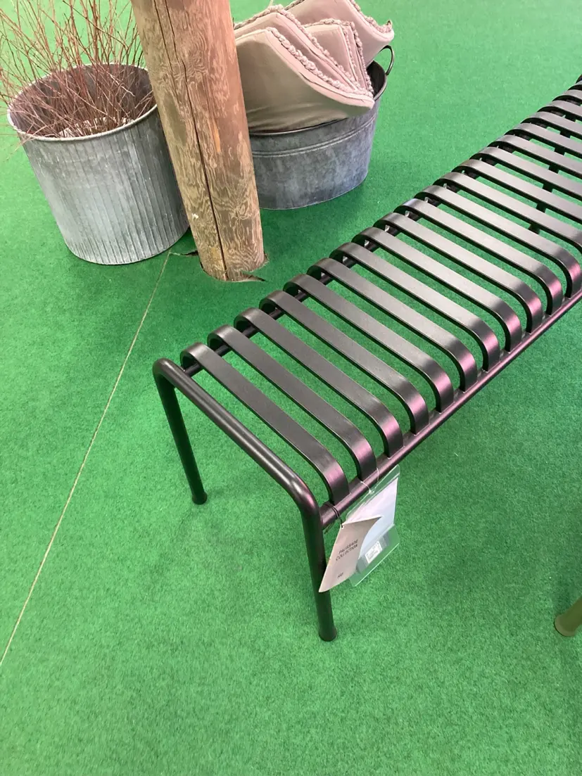 Palissade bänk antracit
