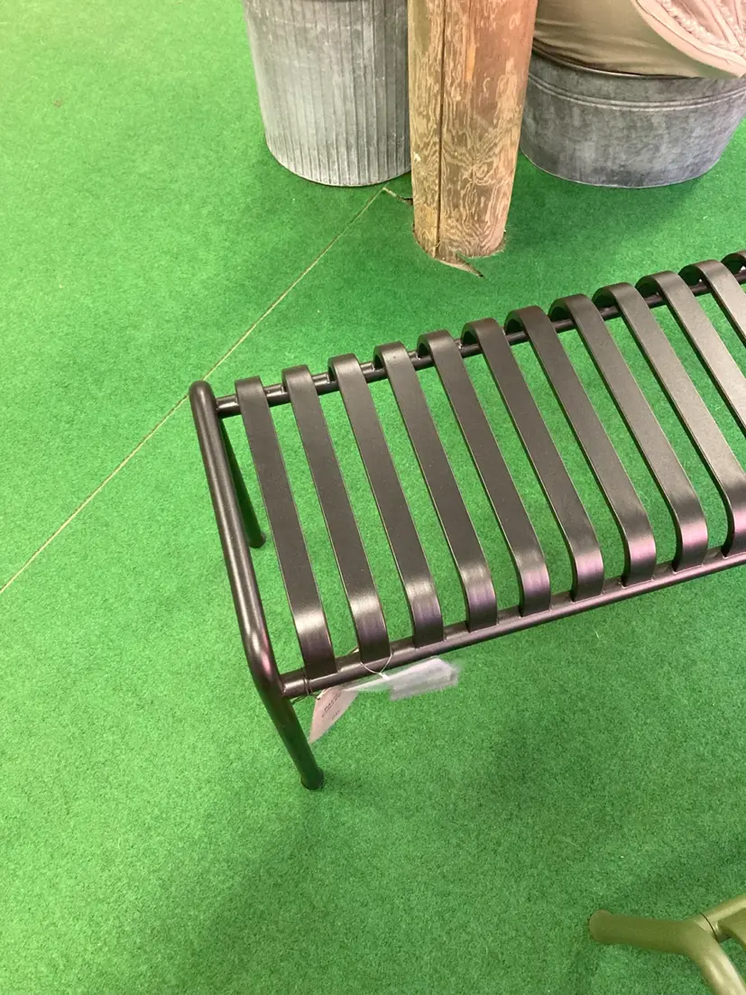 Palissade bänk antracit