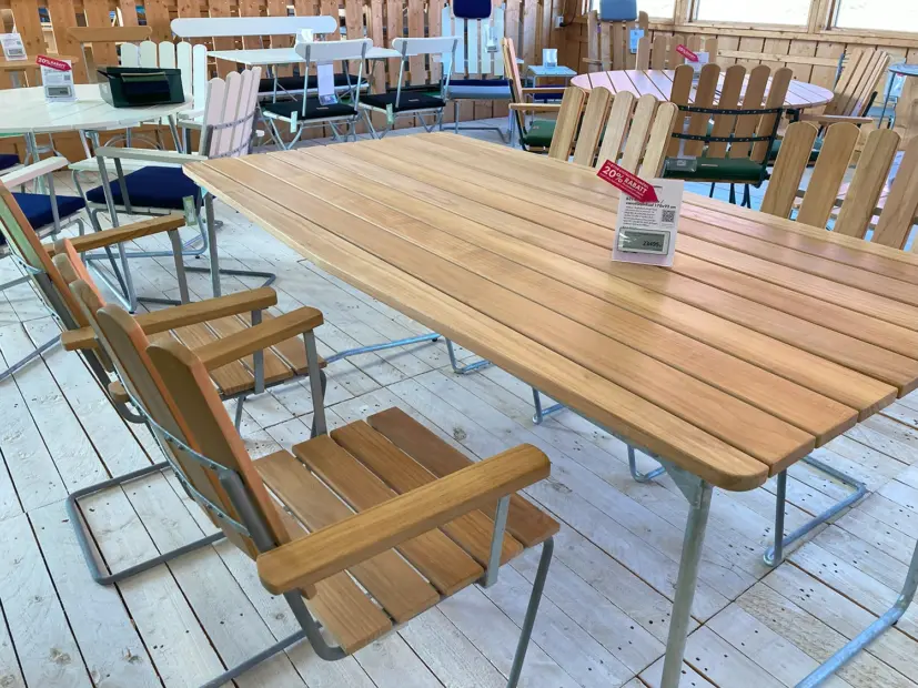 Klassikergrupp teak, A2 / B31 170