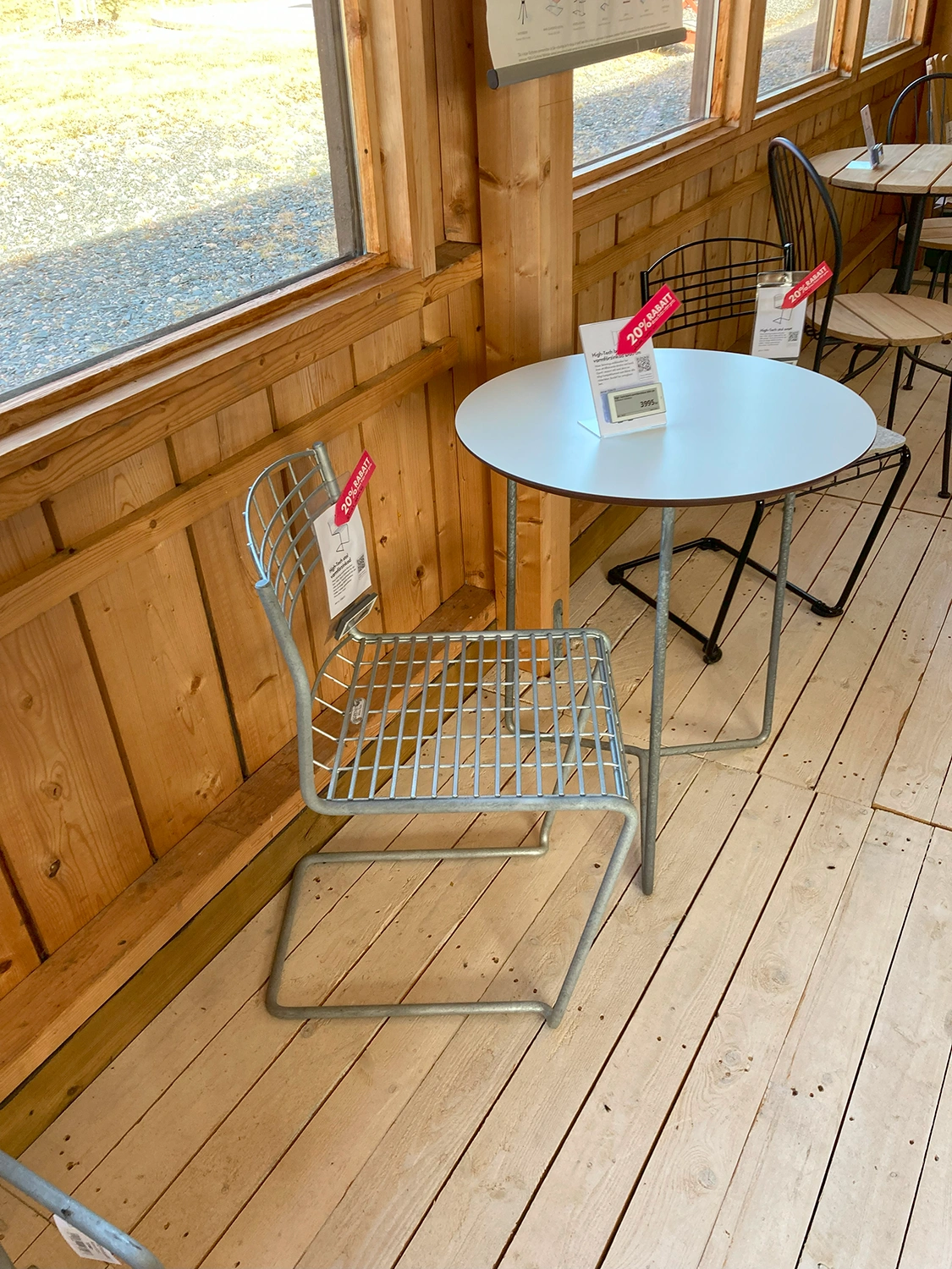 High-Tech cafégrupp varmförzinkad