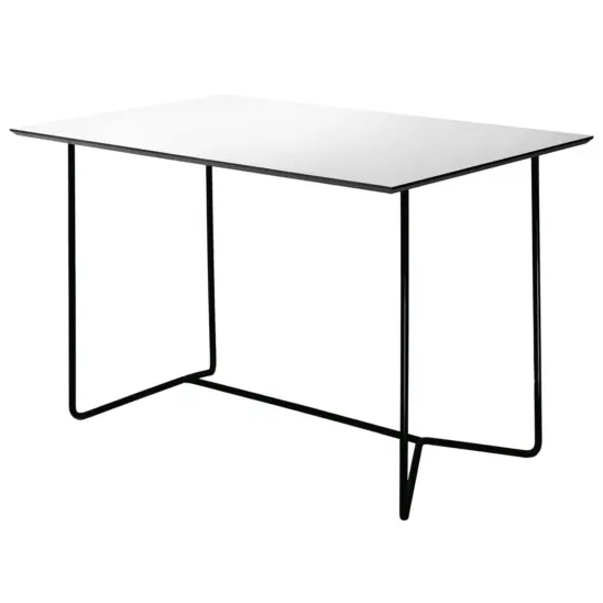 High-Tech bord svart 110x70 cm