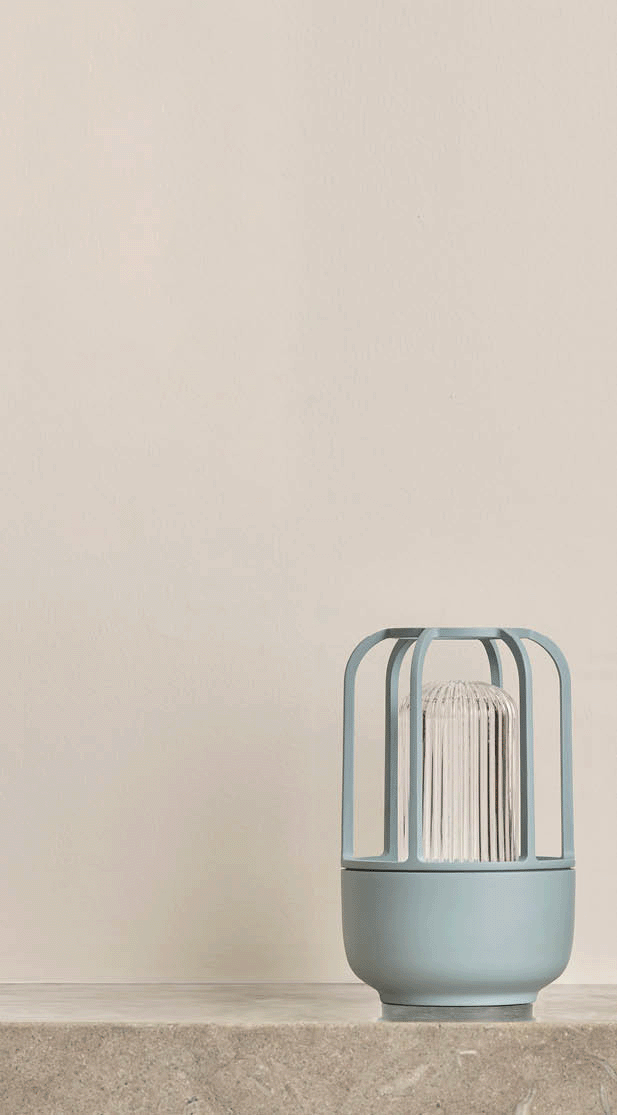 Light No1 utomhuslampa puderrosa