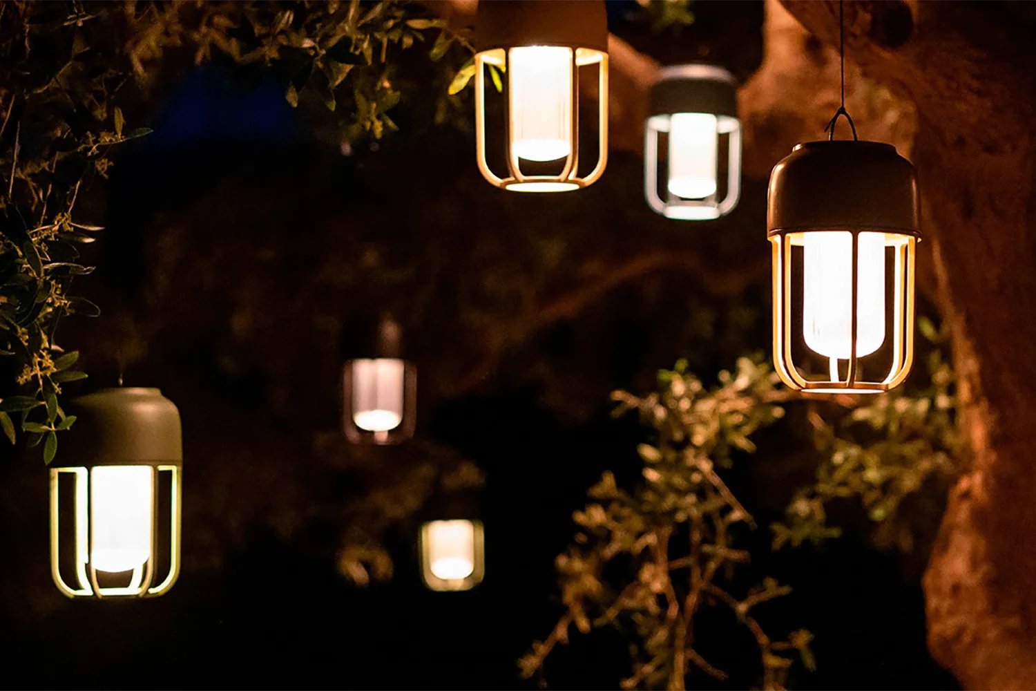 Light No1 utomhuslampa puderrosa