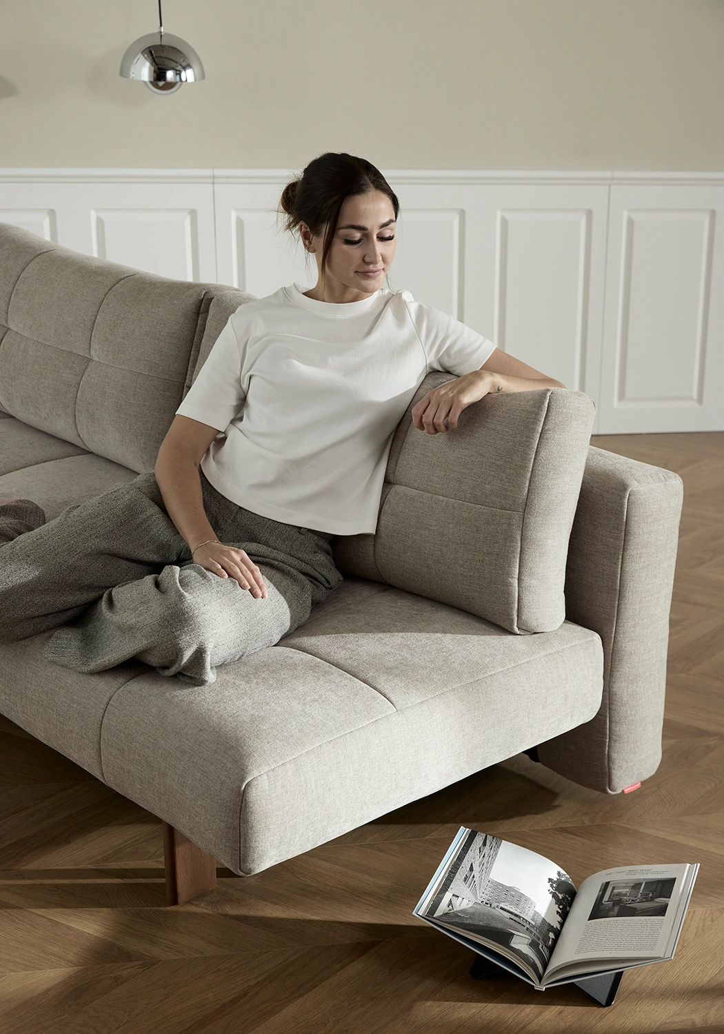 Eilis bäddsoffa - 280 Avella, Sand