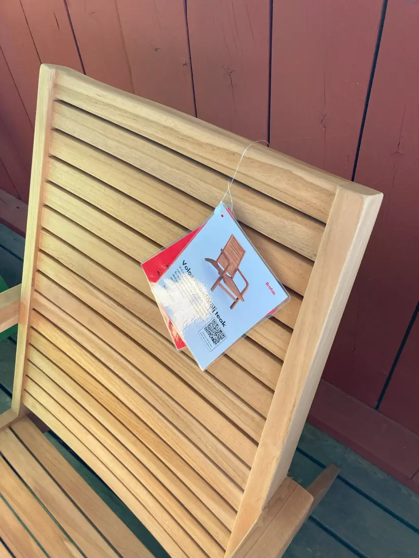 Volos relaxfåtölj teak