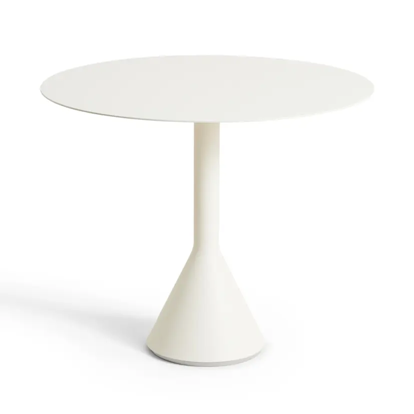 Palissade Cone bord gräddvit Ø90 cm