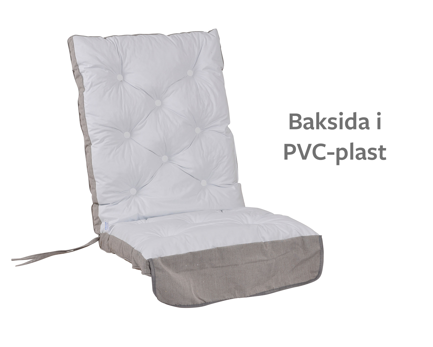 Hammockdynor hög rygg, Vinröd dralon
