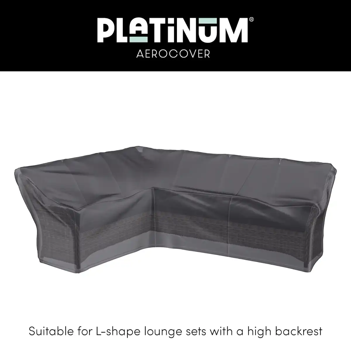 AeroCover hörnsoffskydd - V270/H210x85xH65/90 cm